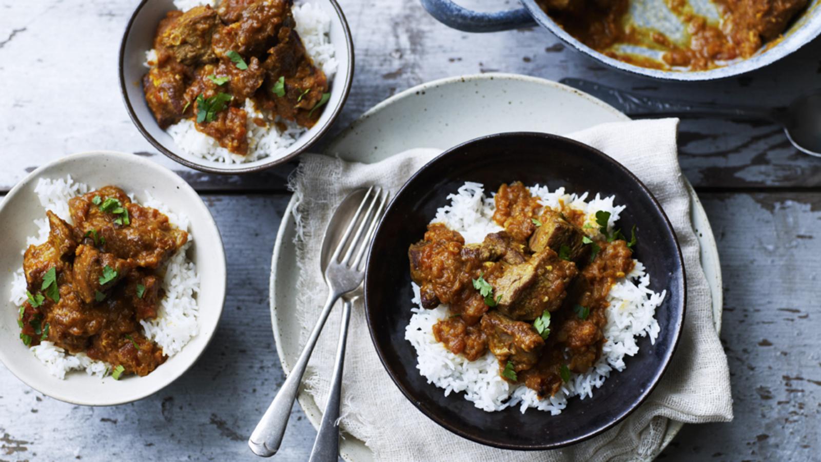 Lamb dhansak 
