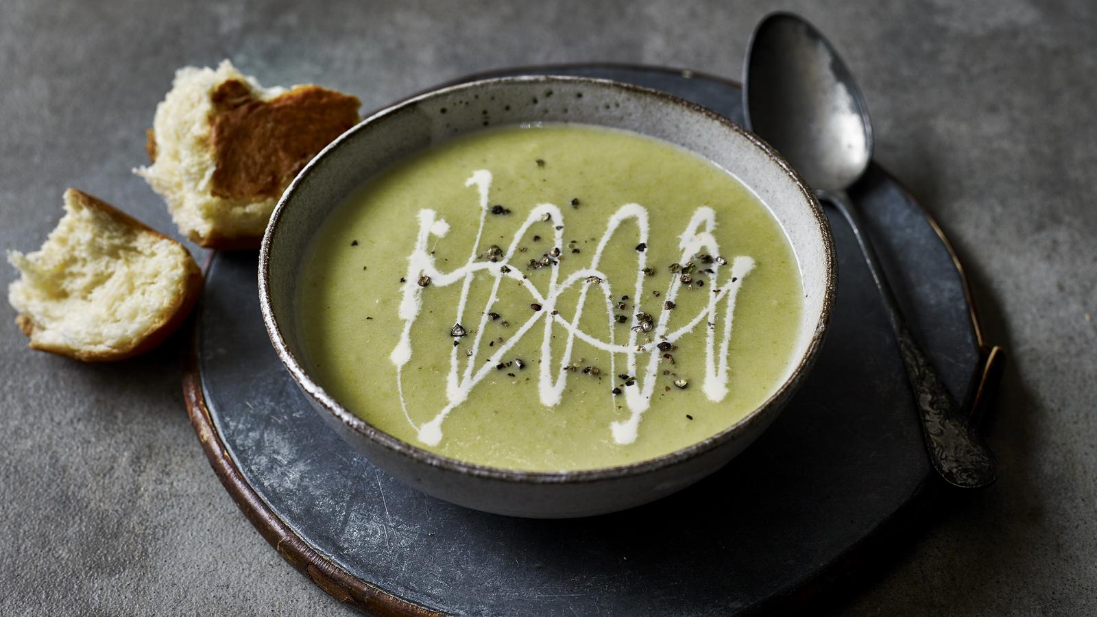 Leek And Potato Soup Recipe Bbc Food