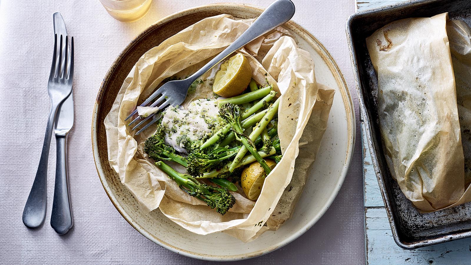 Lemongrass and coriander cod