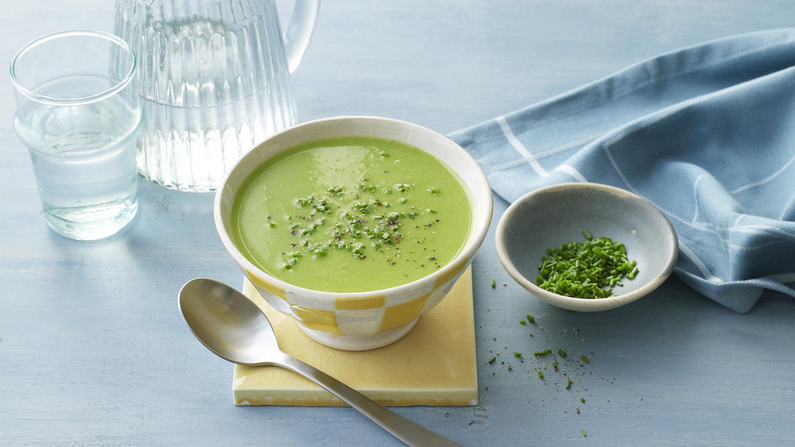 Lighter pea soup