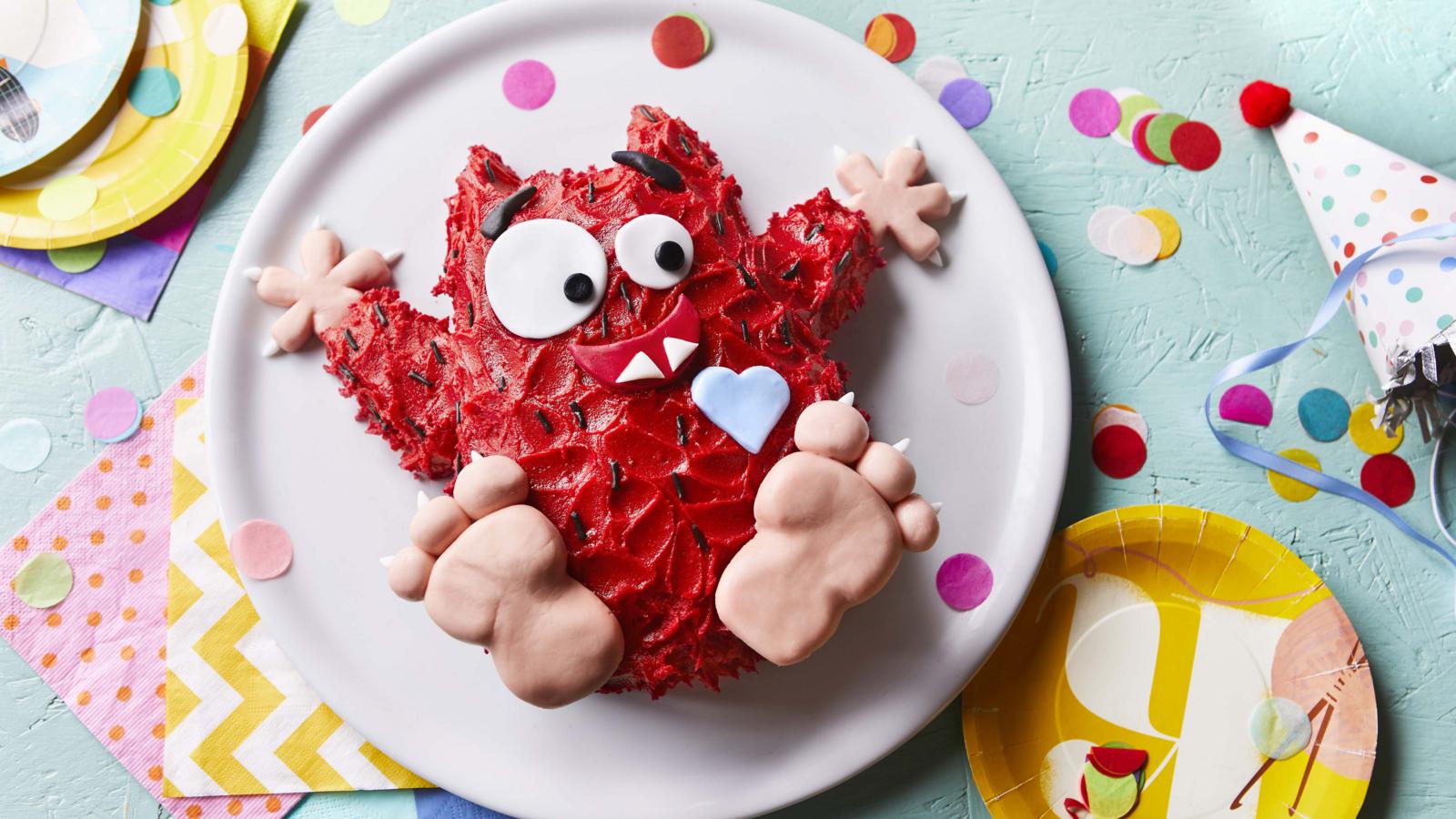 Love Monster cake recipe - BBC Food