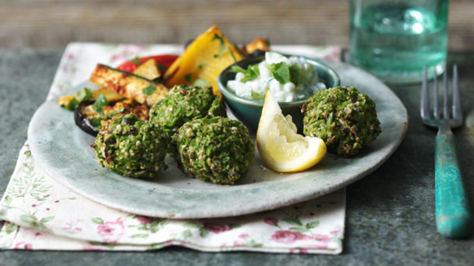 Edamame Falafel Recipe - BBC Food