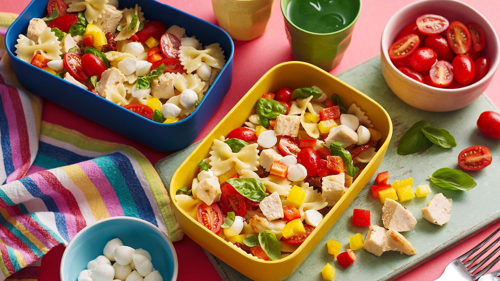 Lunchbox pasta salad