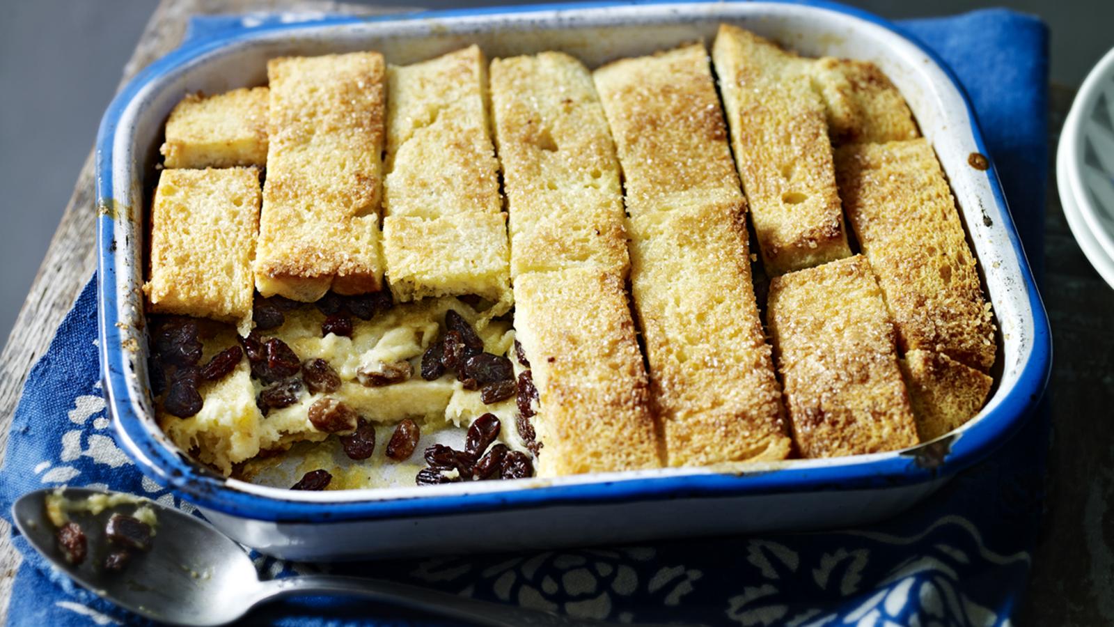 Mary Berry’s bread and butter pudding