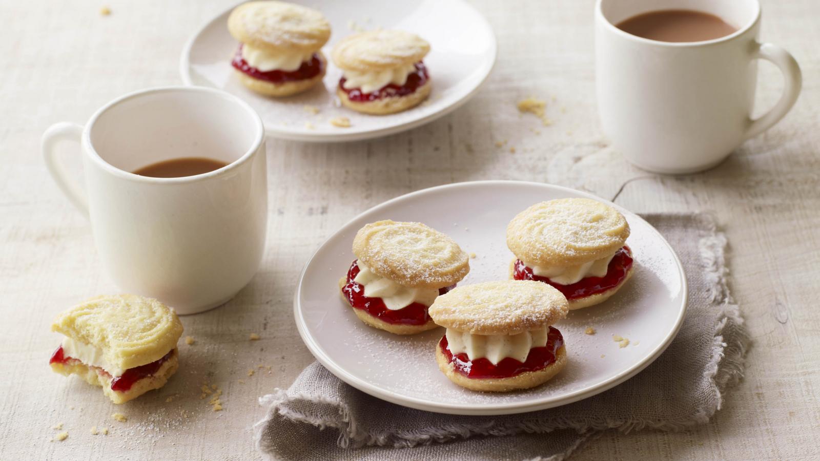 Marys Viennese Whirls Recipe Bbc Food 