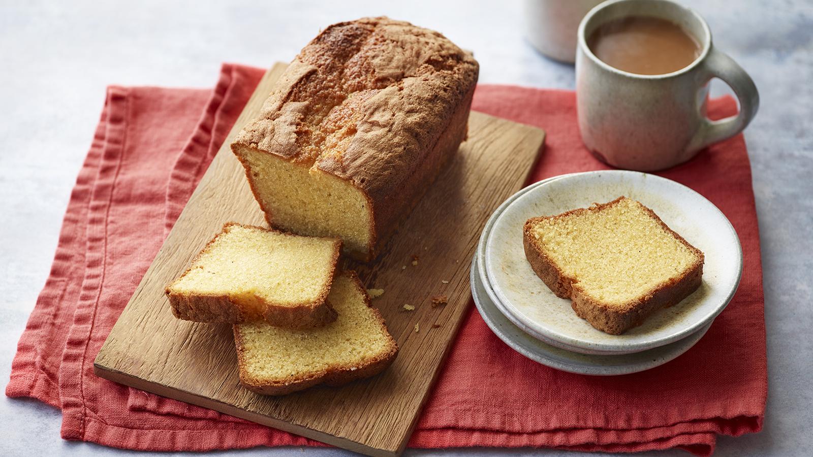 Marzipan loaf cake