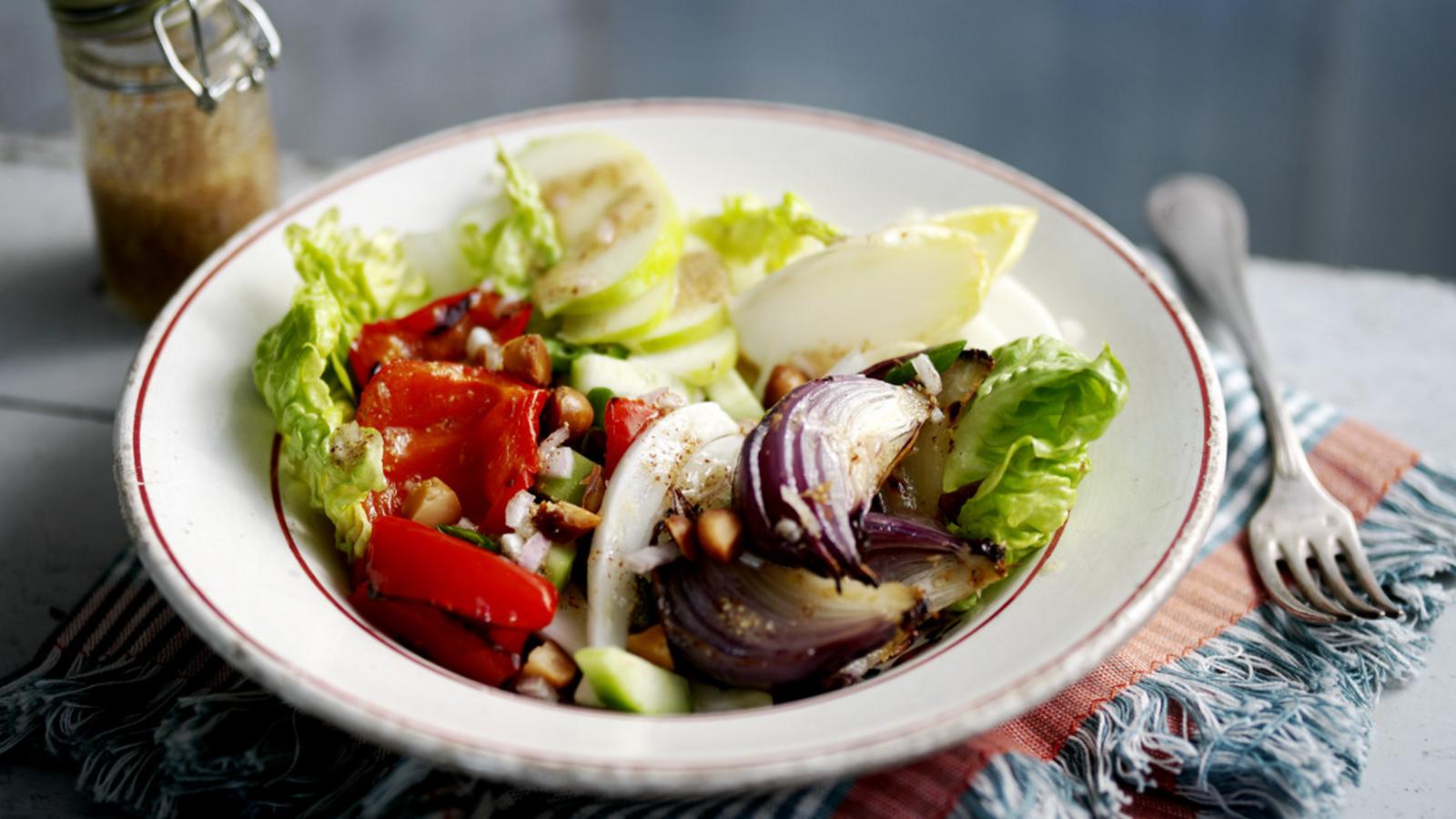 Ma's macadamia salad