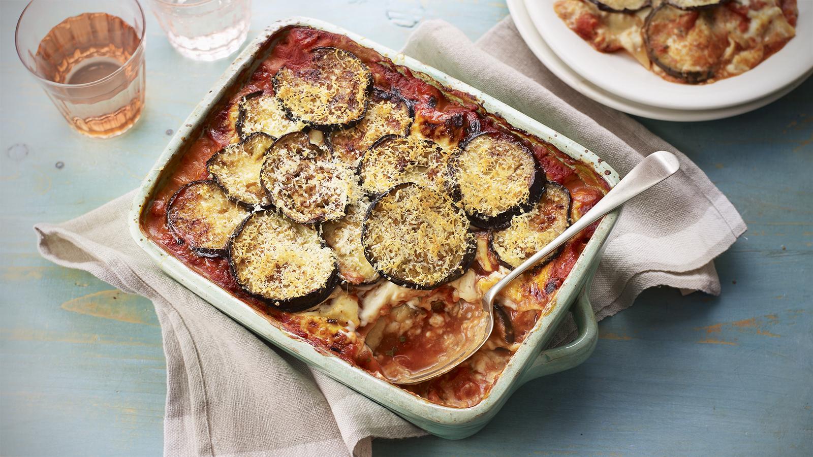 Mary Berry's melanzane pasta bake