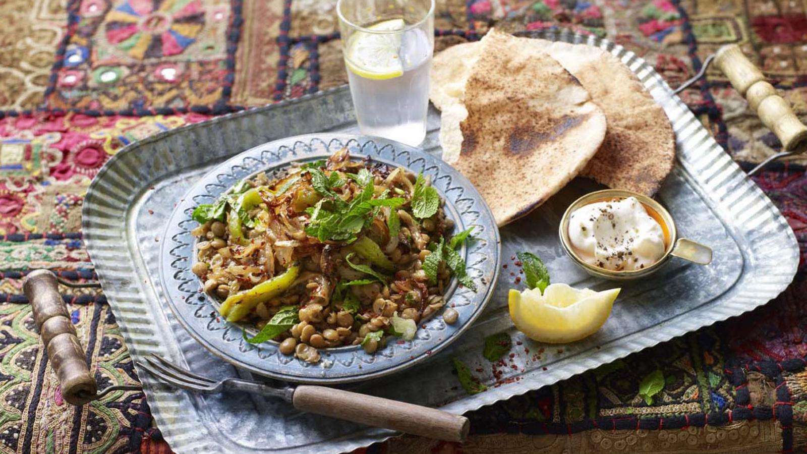 Middle Eastern lentils