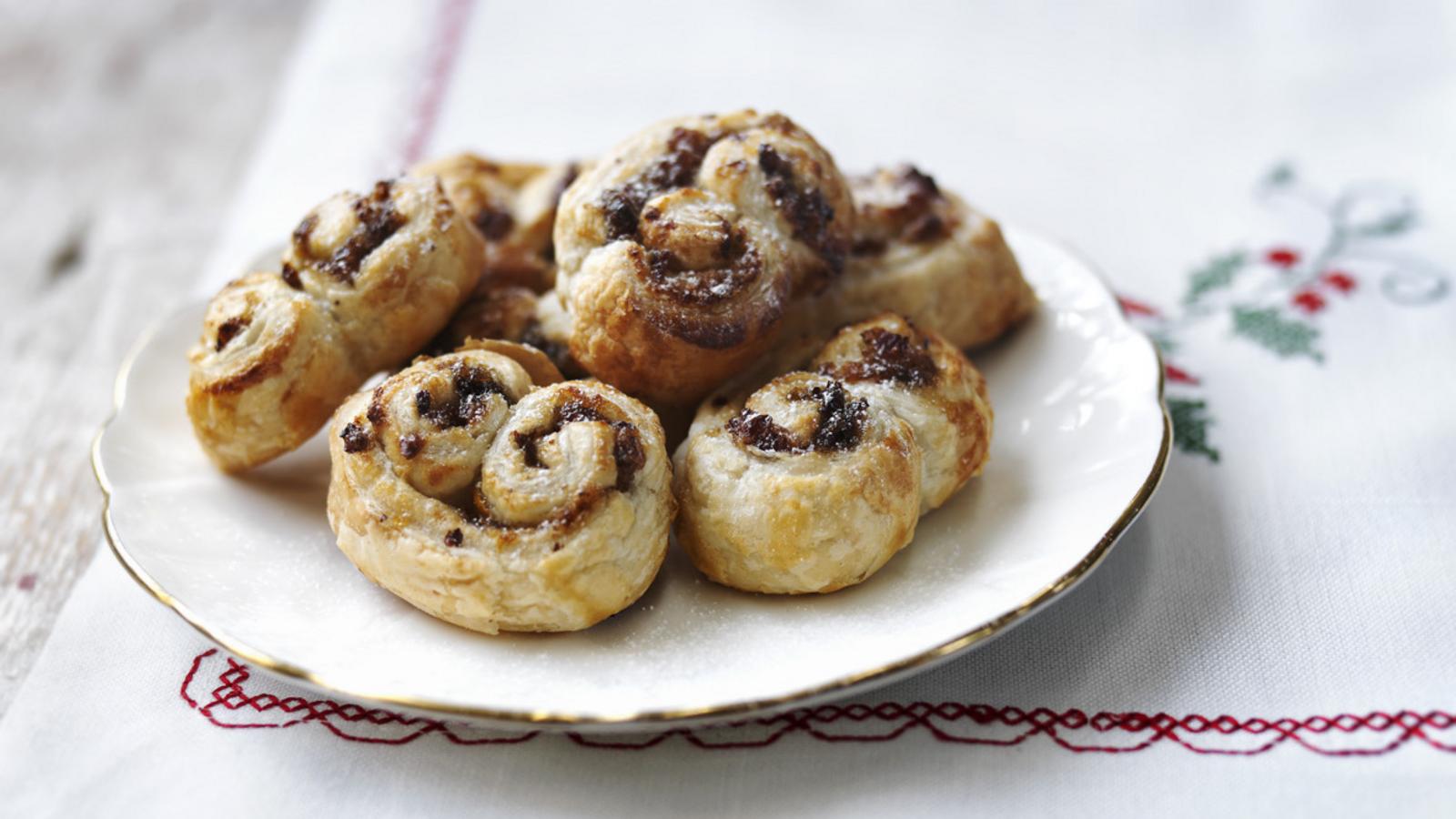 Mincemeat palmiers 