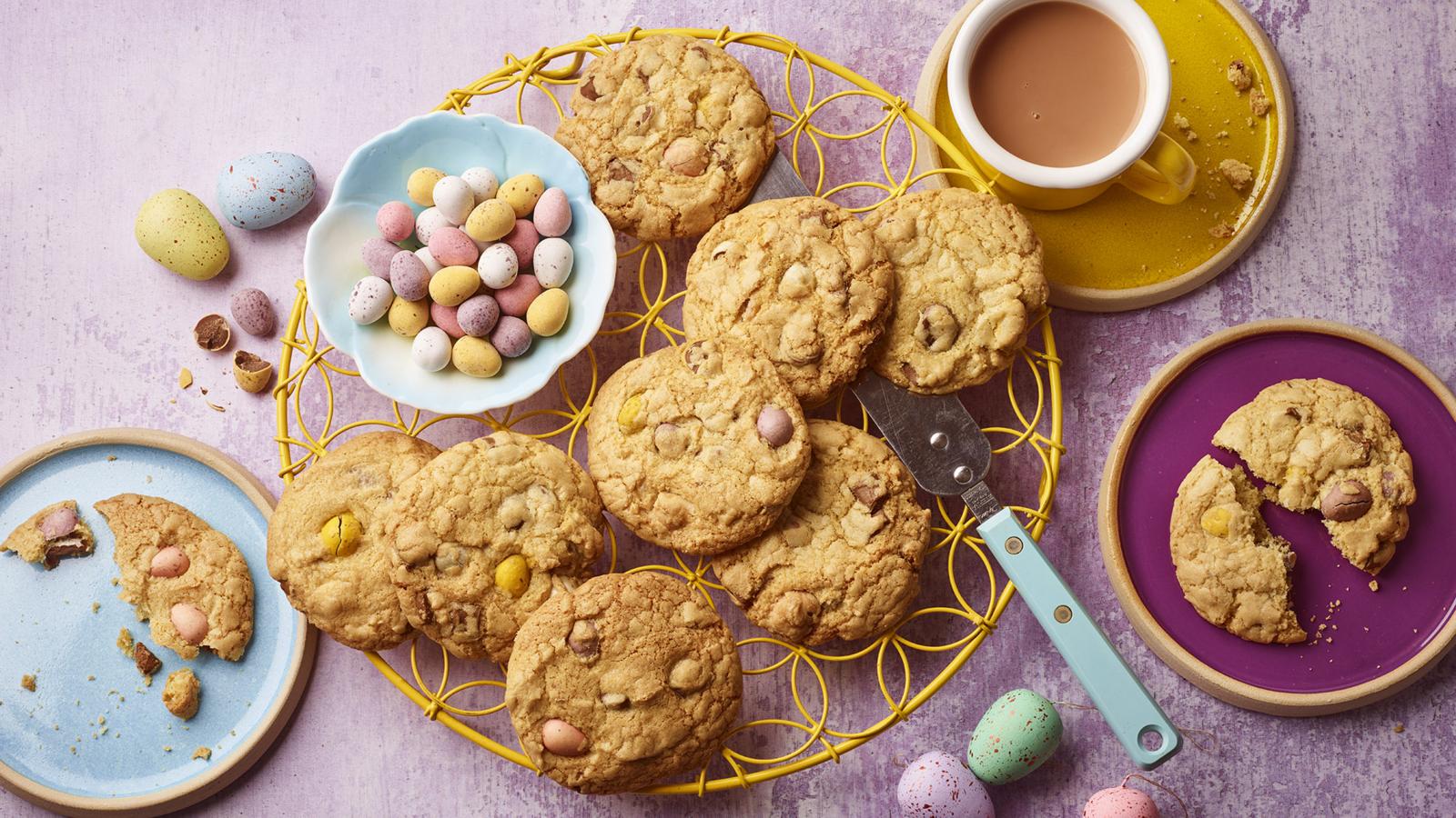 Mini egg cookies