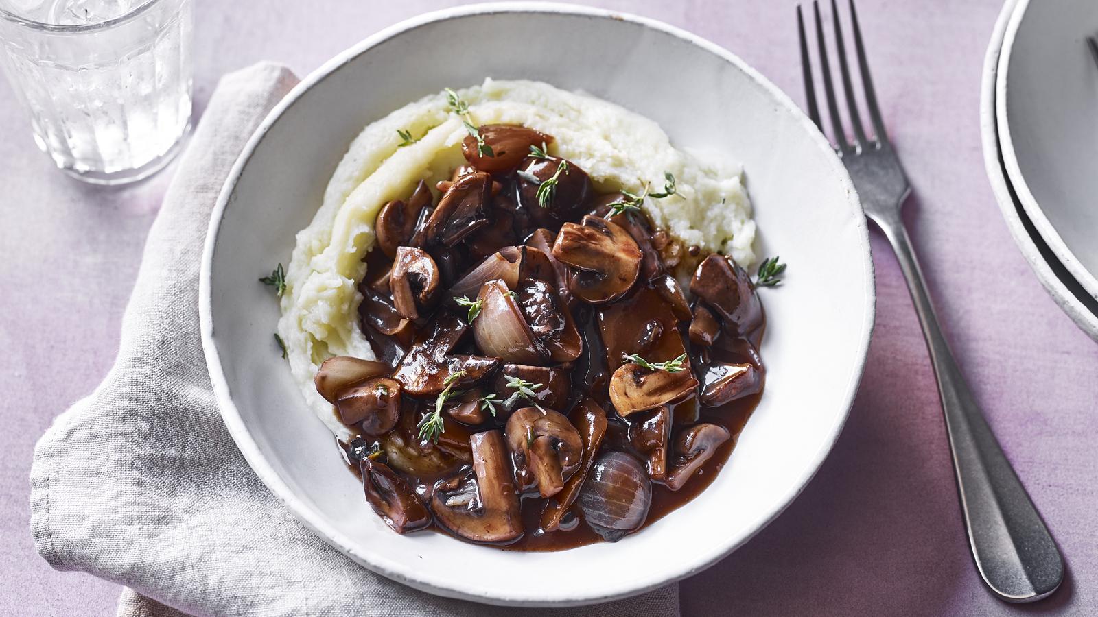 Mushroom Bourguignon Recipe BBC Food