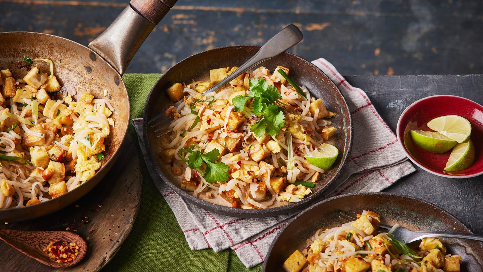 Pad Thai with tofu