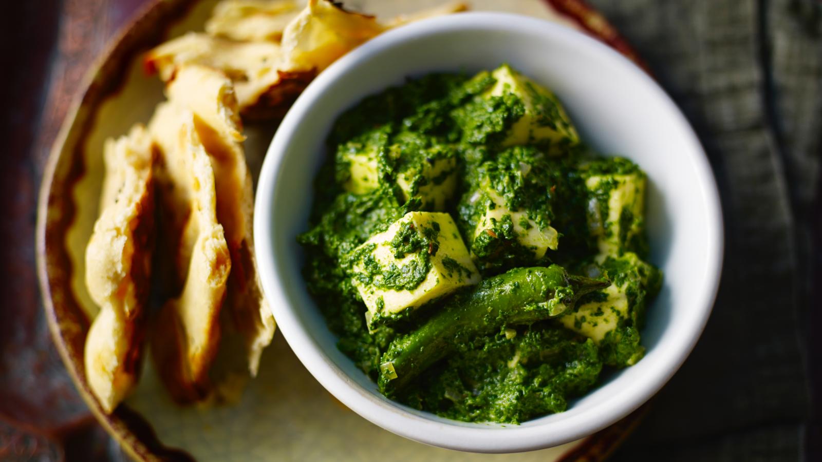 Paneer with spinach recipe BBC Food