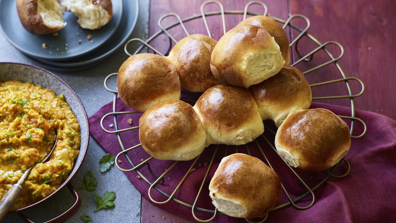 Pav bread rolls