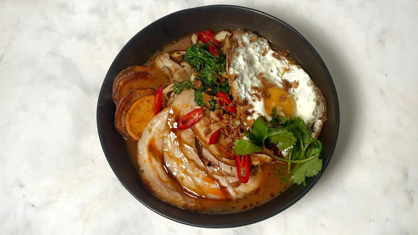 Pork belly ramen recipe - BBC Food