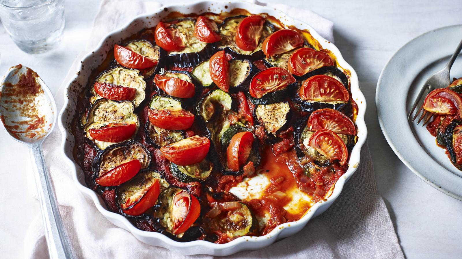 Posh roasted vegetables