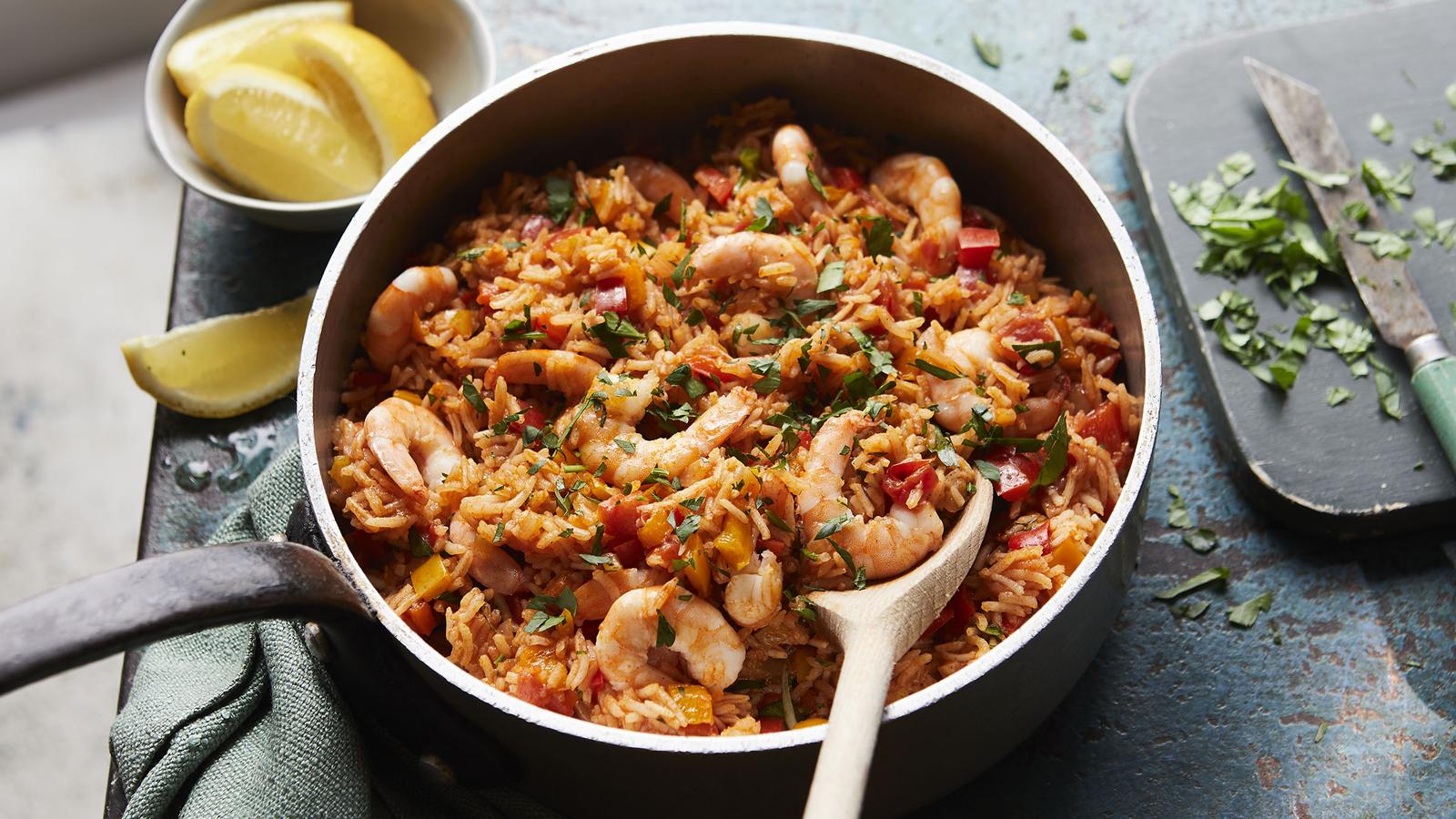 Prawn jambalaya recipe - BBC Food