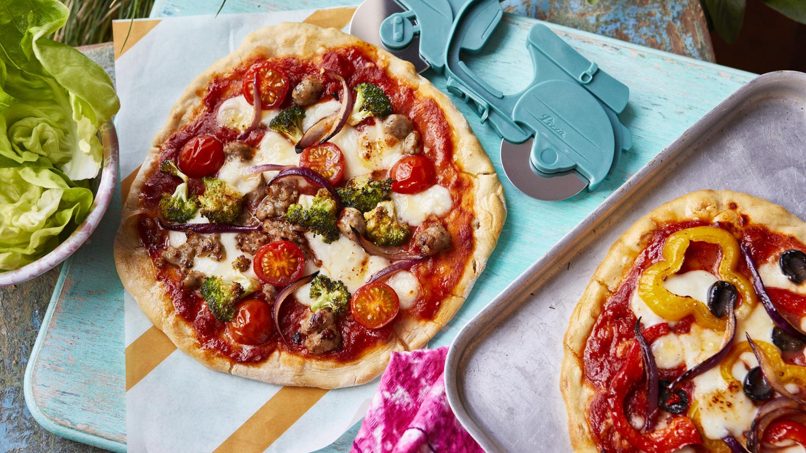 Quick And Easy Pizzas Recipe - Bbc Food