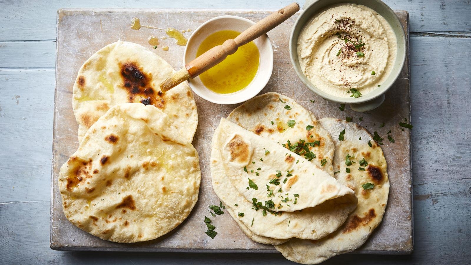 Quick flatbreads