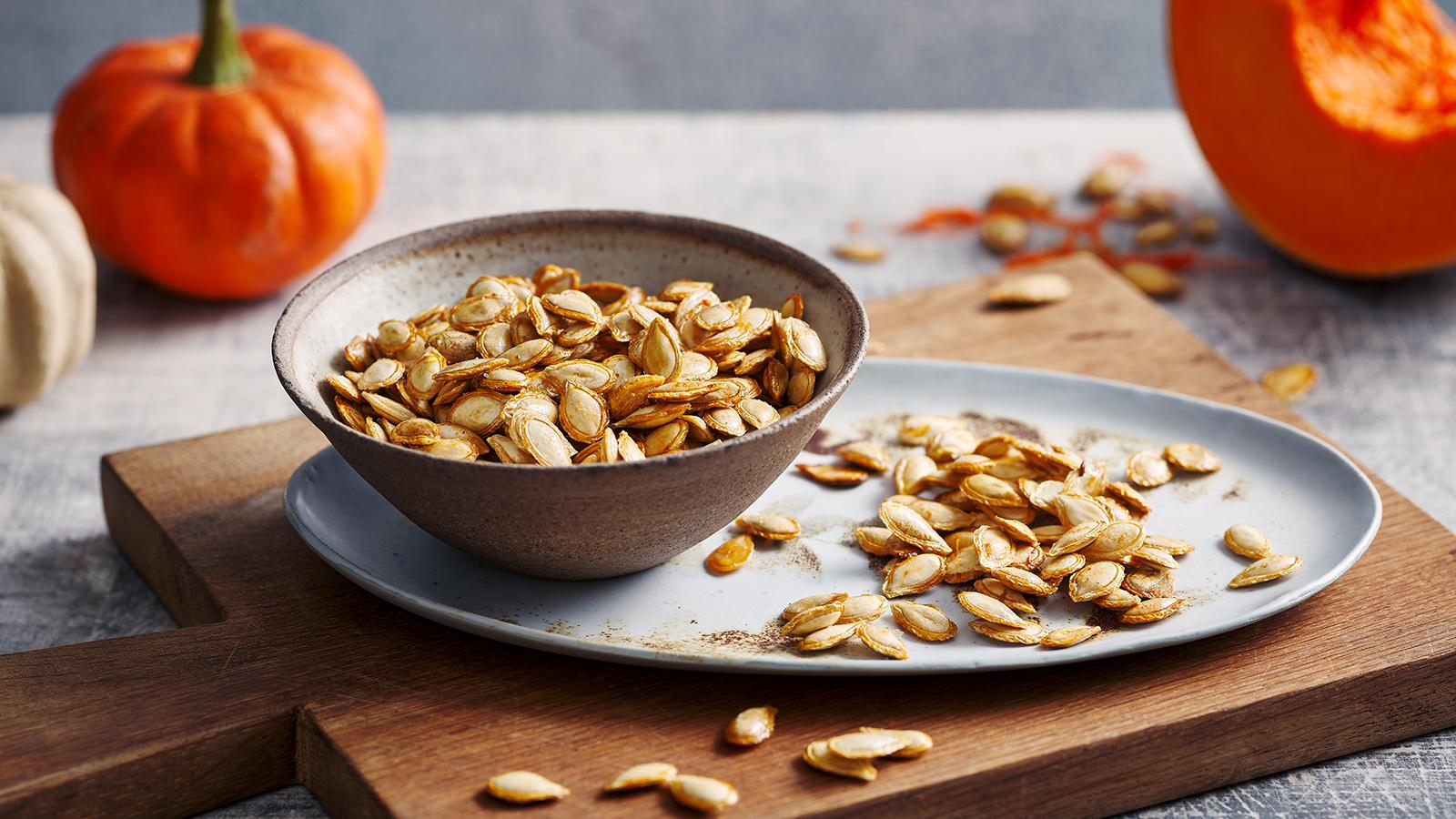 Roasted pumpkin seeds