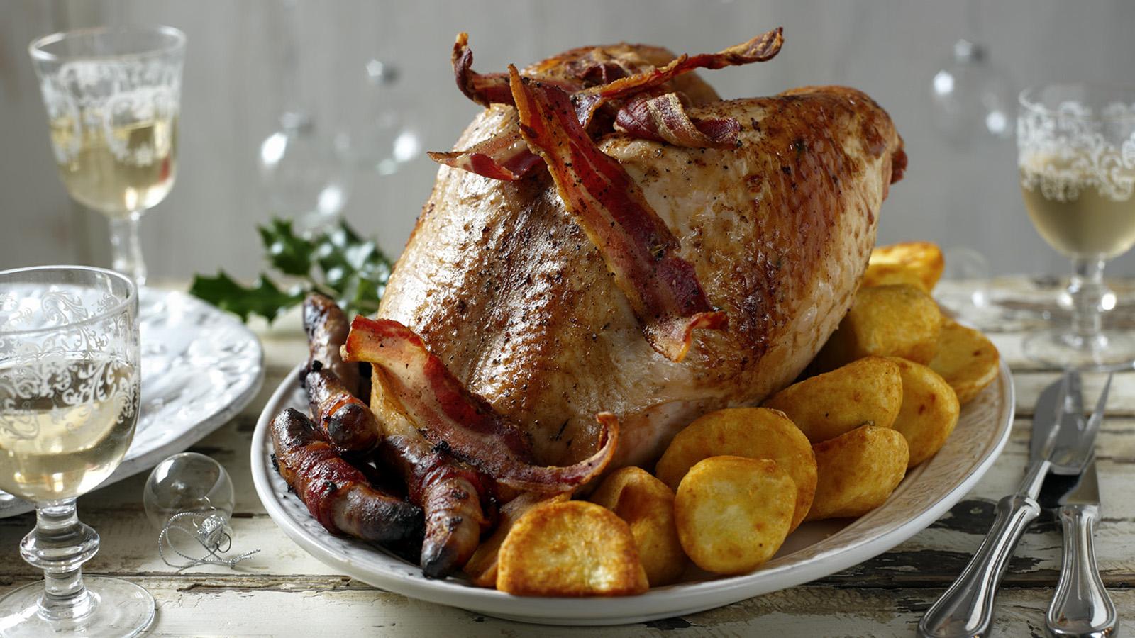 Roast turkey crown recipe - BBC Food
