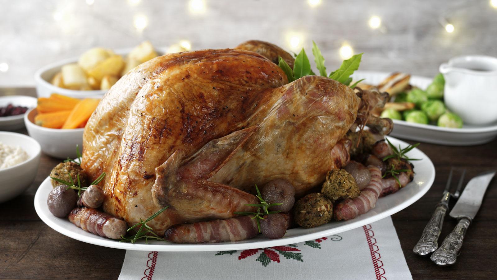 How To Roast A Turkey Recipe Bbc Food