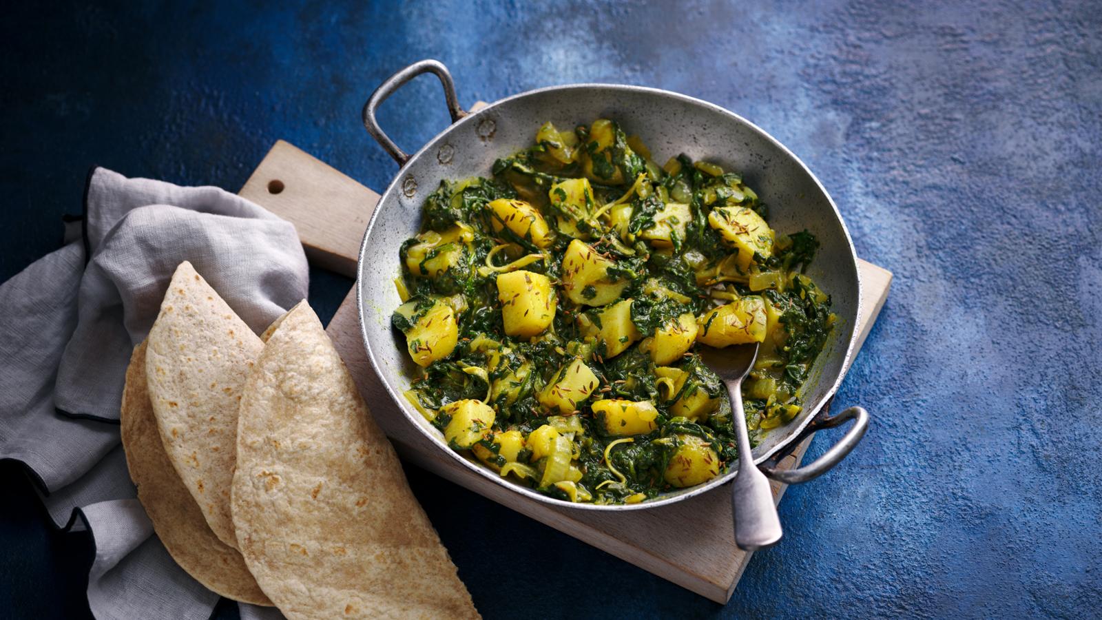 Saag aloo