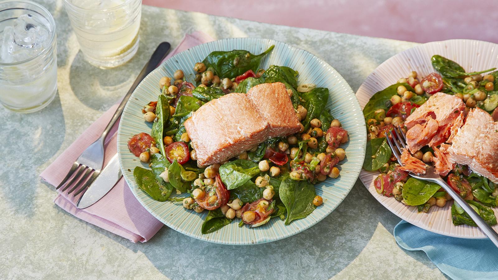 Salmon salad