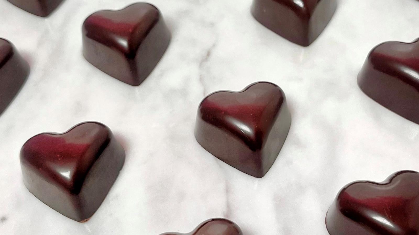 Salted caramel chocolates