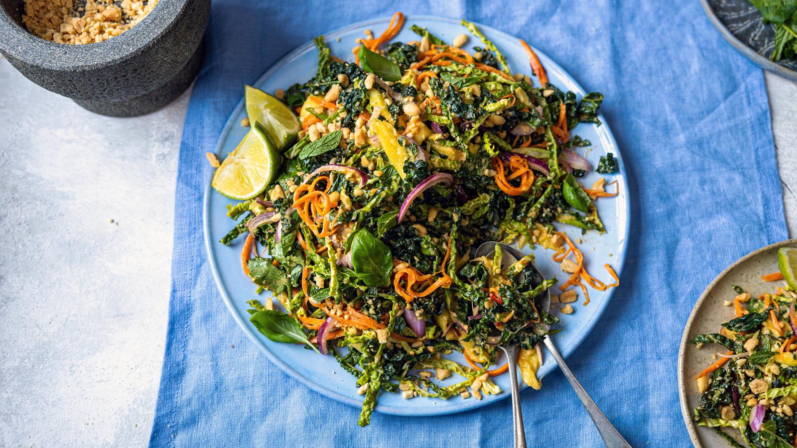 Killer satay Thai-style chopped salad