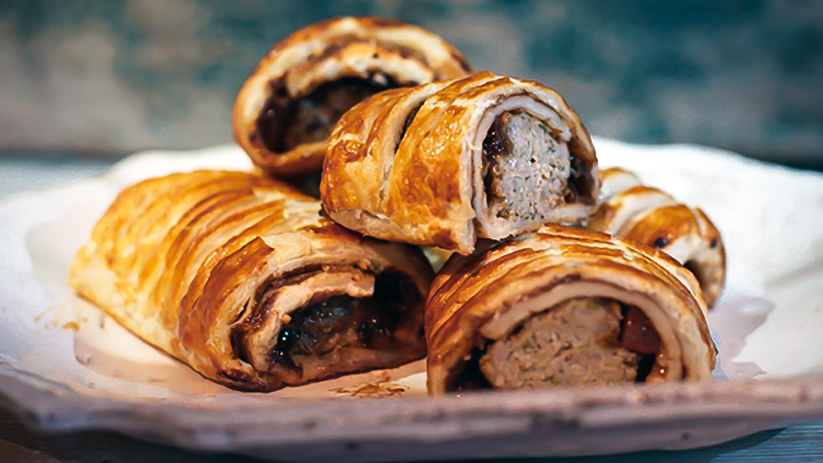 Vegetarian Sausage Rolls Recipe Uk Bbc Good Food