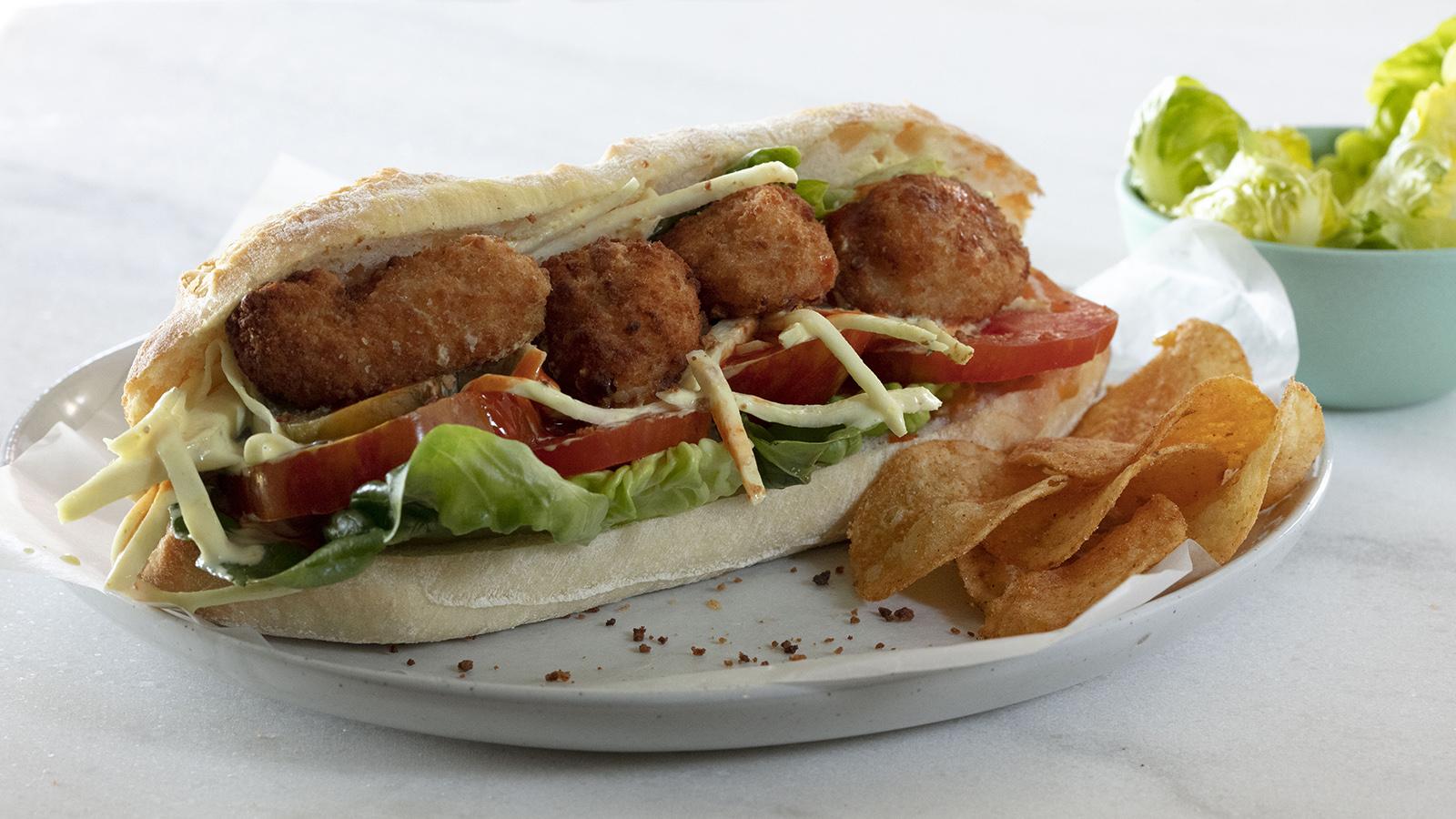 Scampi po’ boy