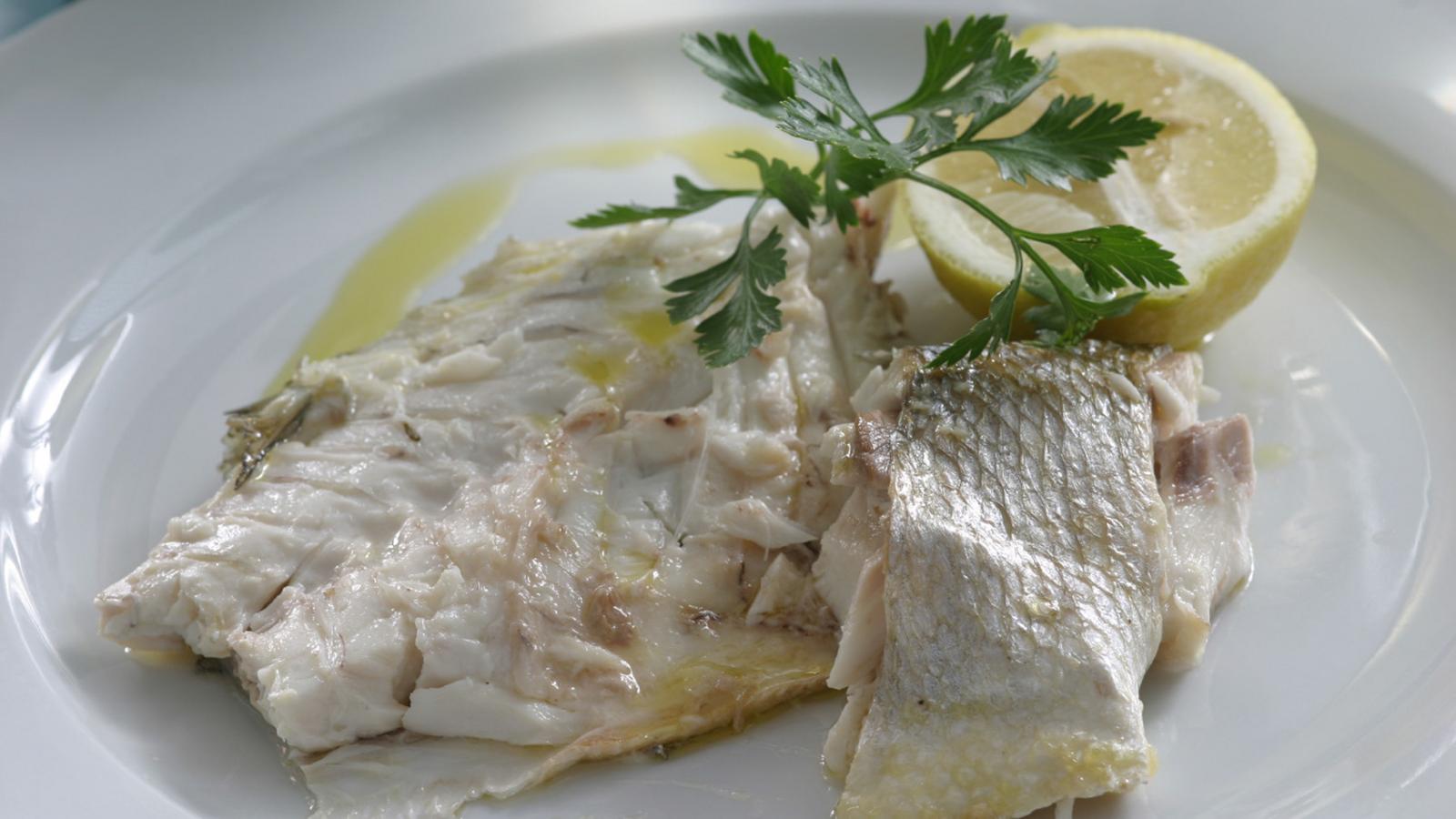 Sea bass roasted with rosemary and lemon recipe BBC Food