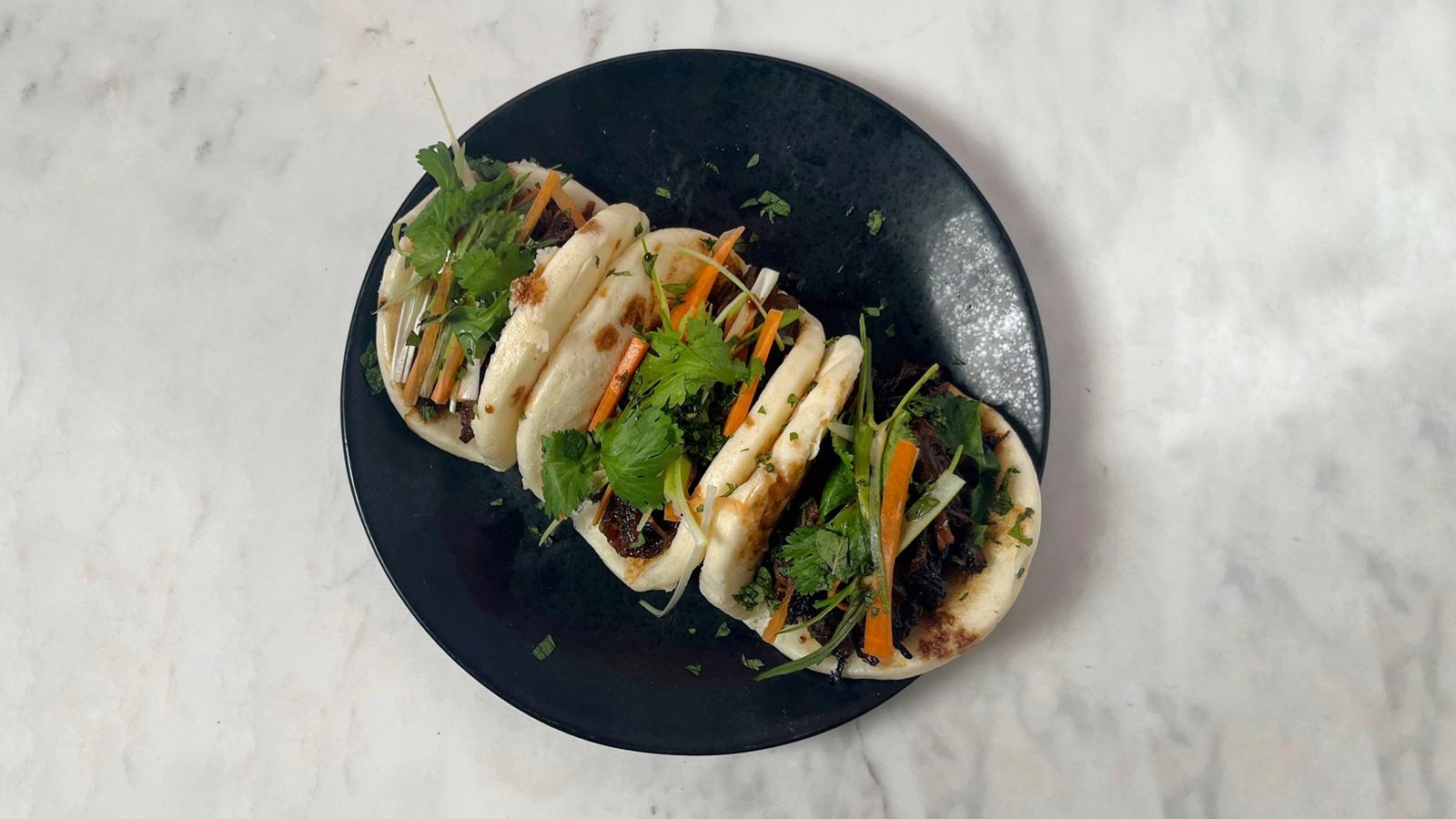 Sichuan lamb bao buns