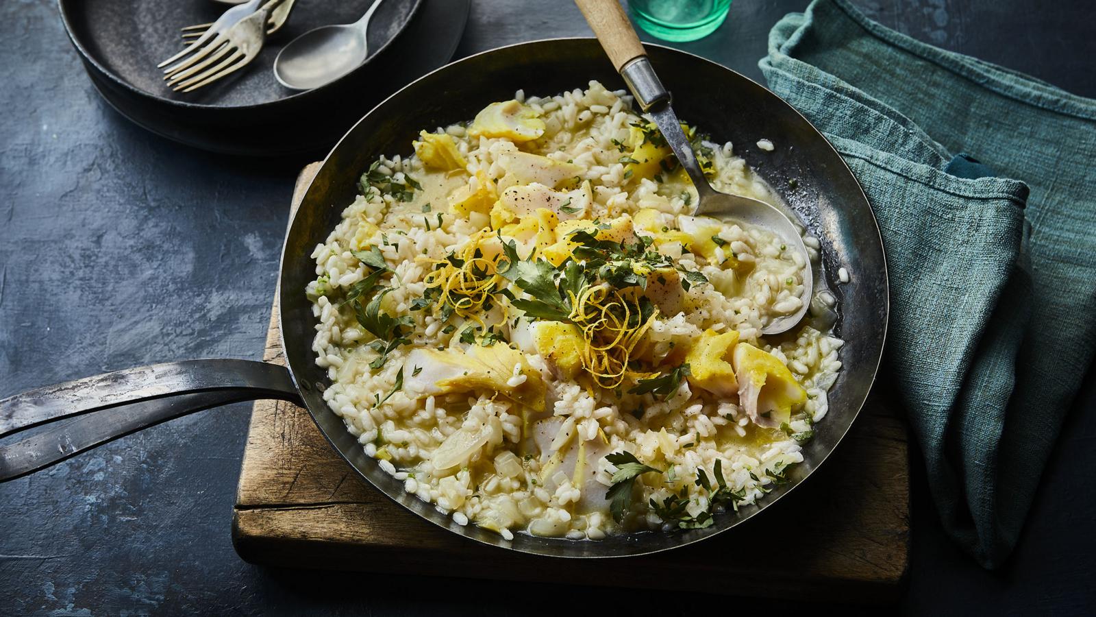 Smoked haddock risotto recipe BBC Food