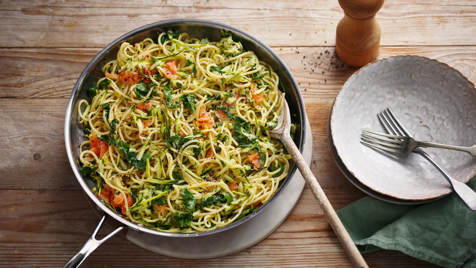 Smoked Salmon Pasta Recipe BBC Food