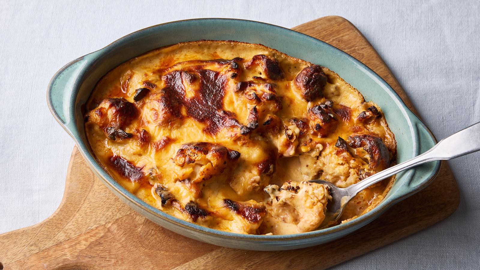 Smoky cauliflower cheese
