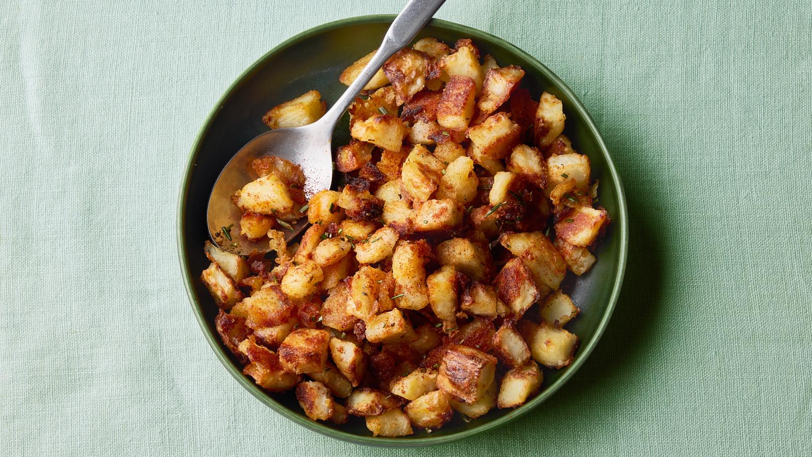 Smoky parmentier potatoes