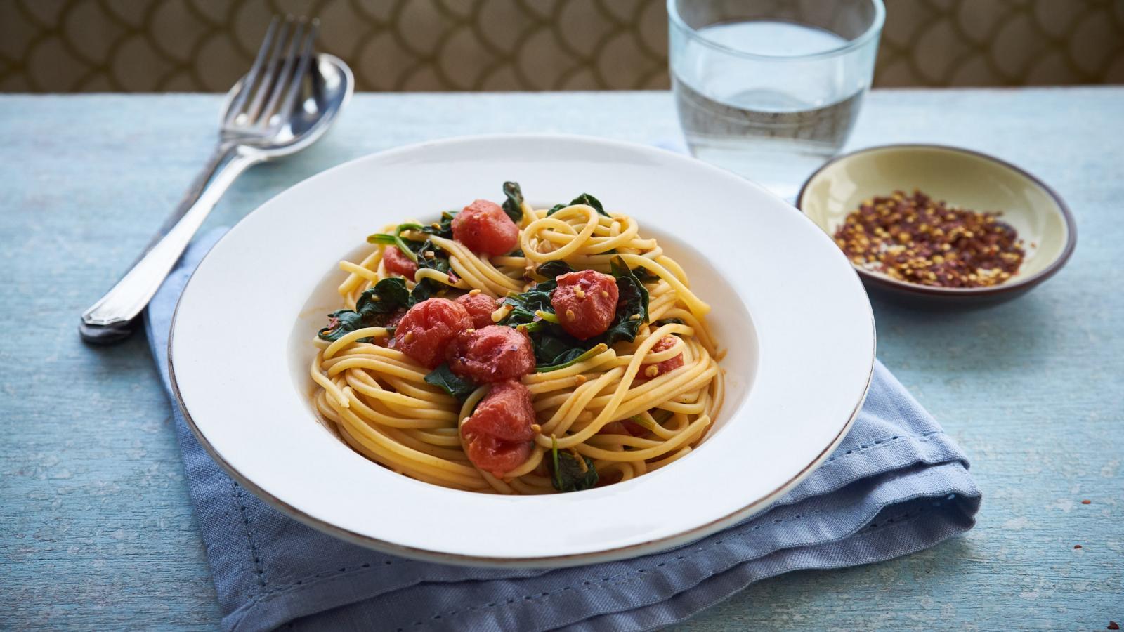 Spaghetti all'arrabbiata