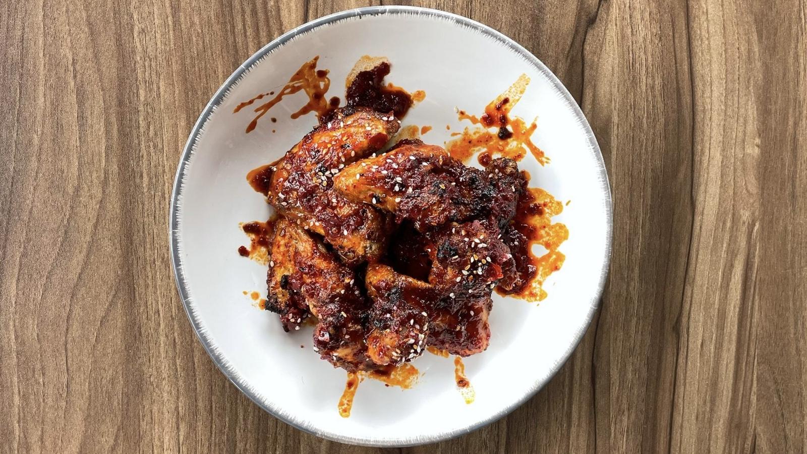 Speedy air fryer chicken wings