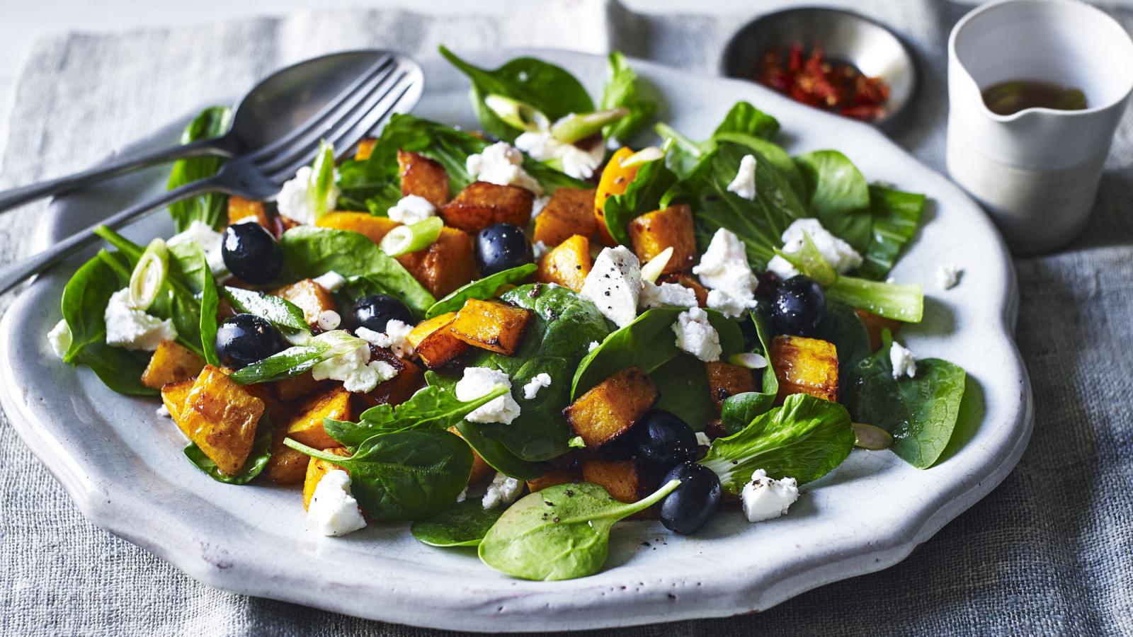 Spicy squash salad