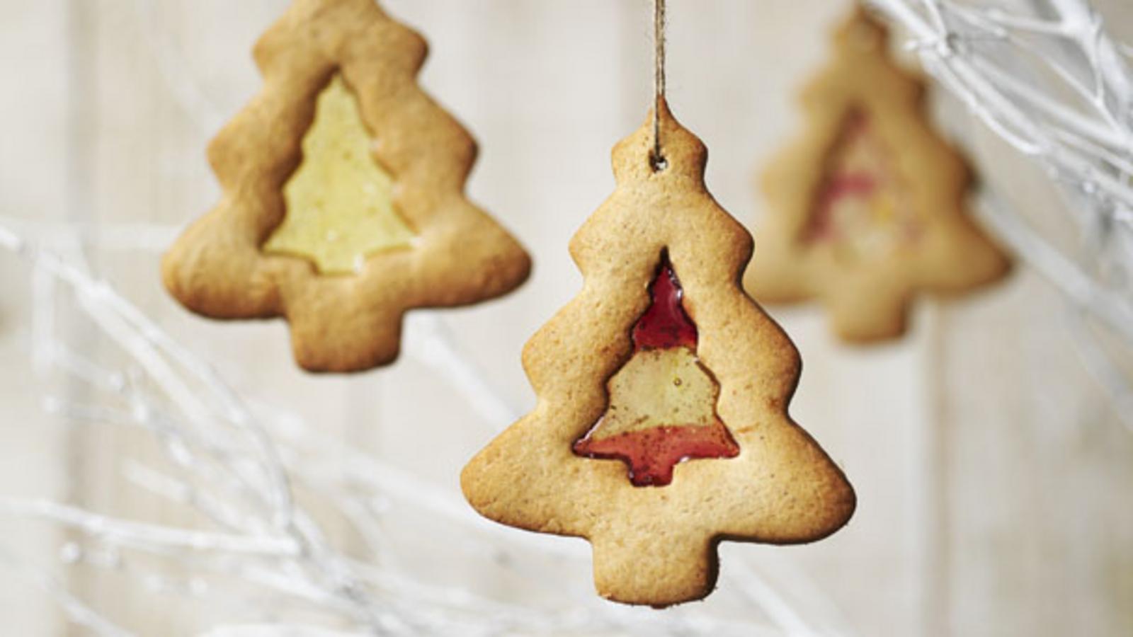 Stained glass window biscuits