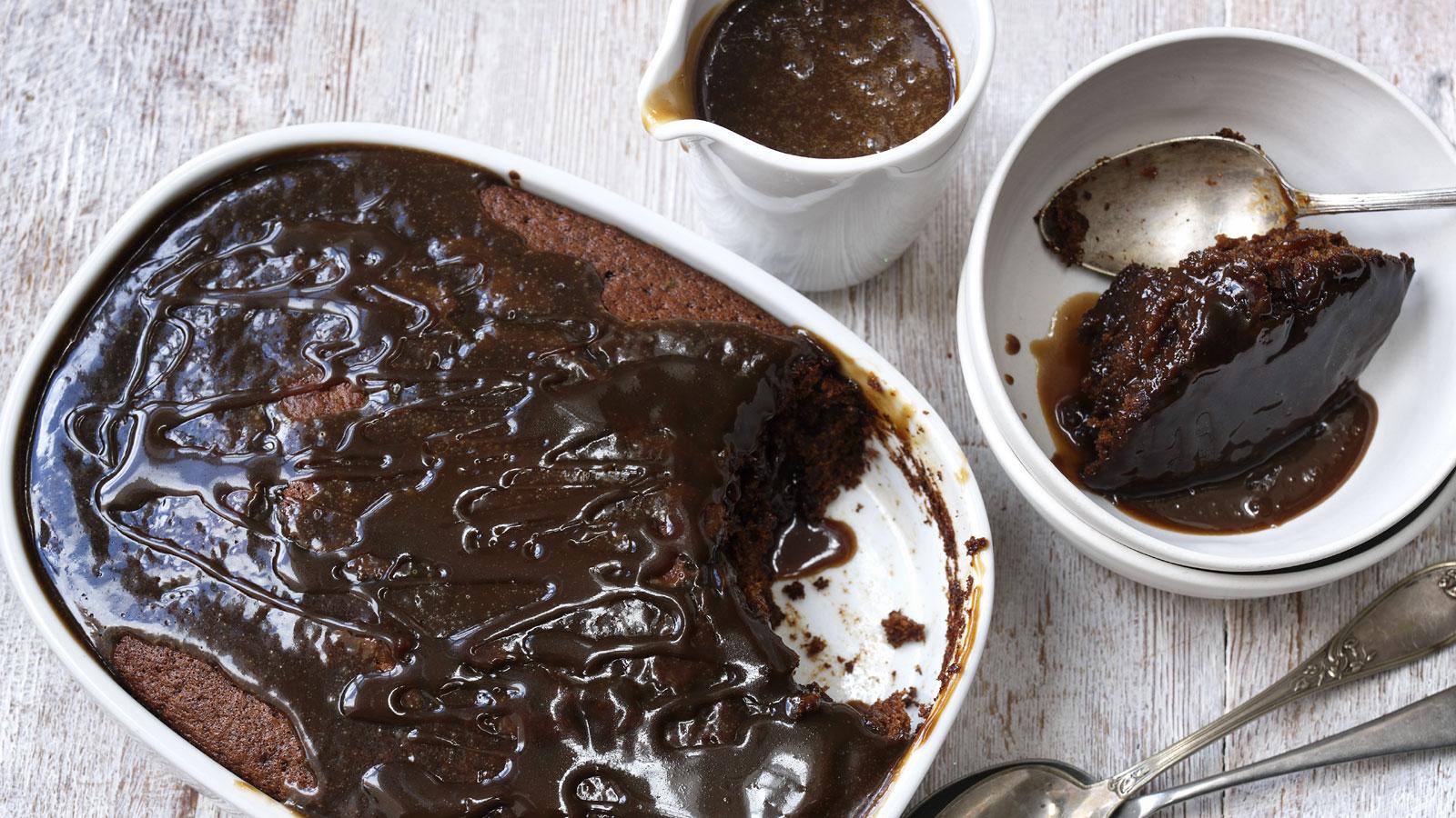 Sticky toffee pudding