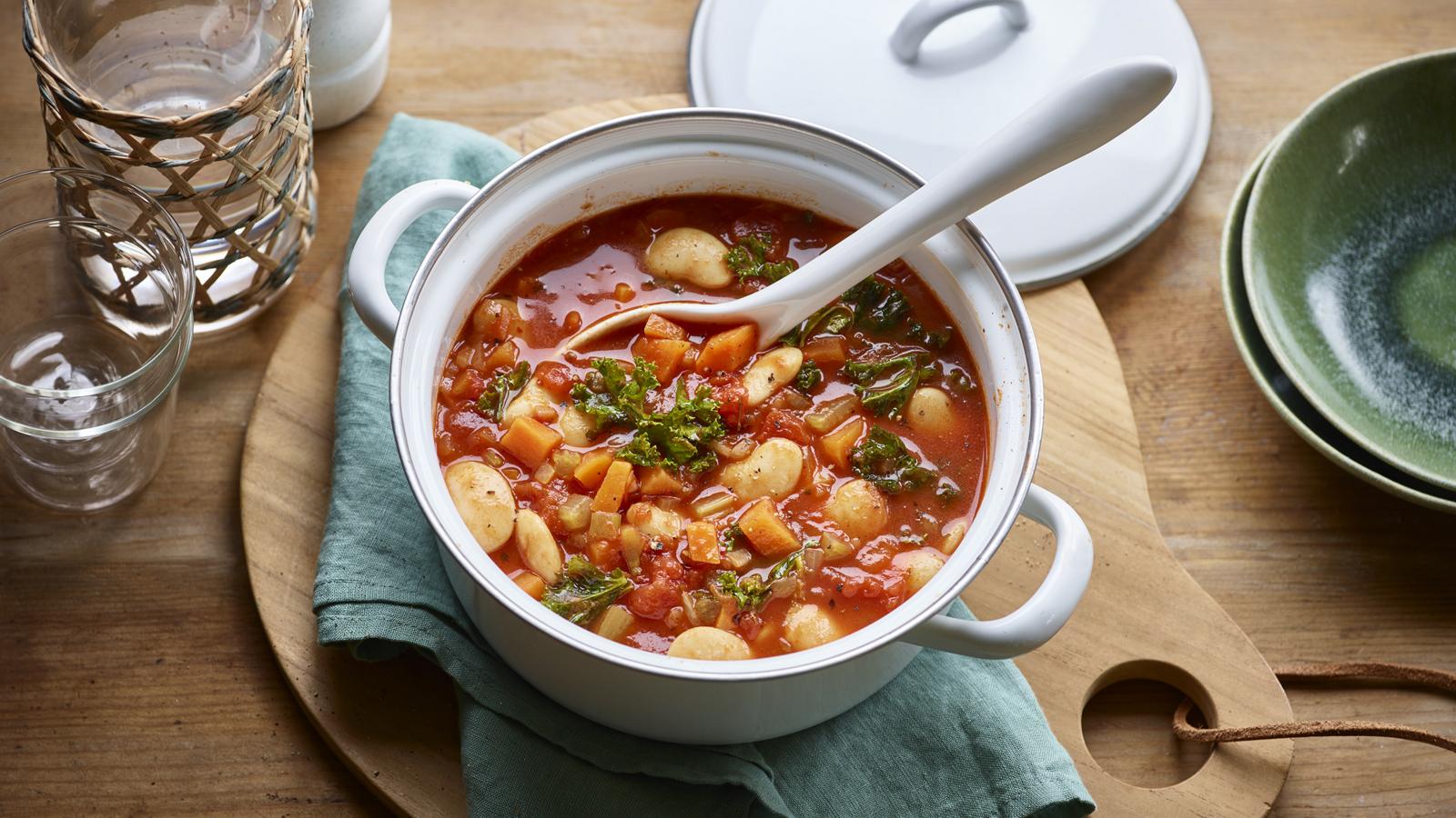 Butter bean stew recipe - BBC Food