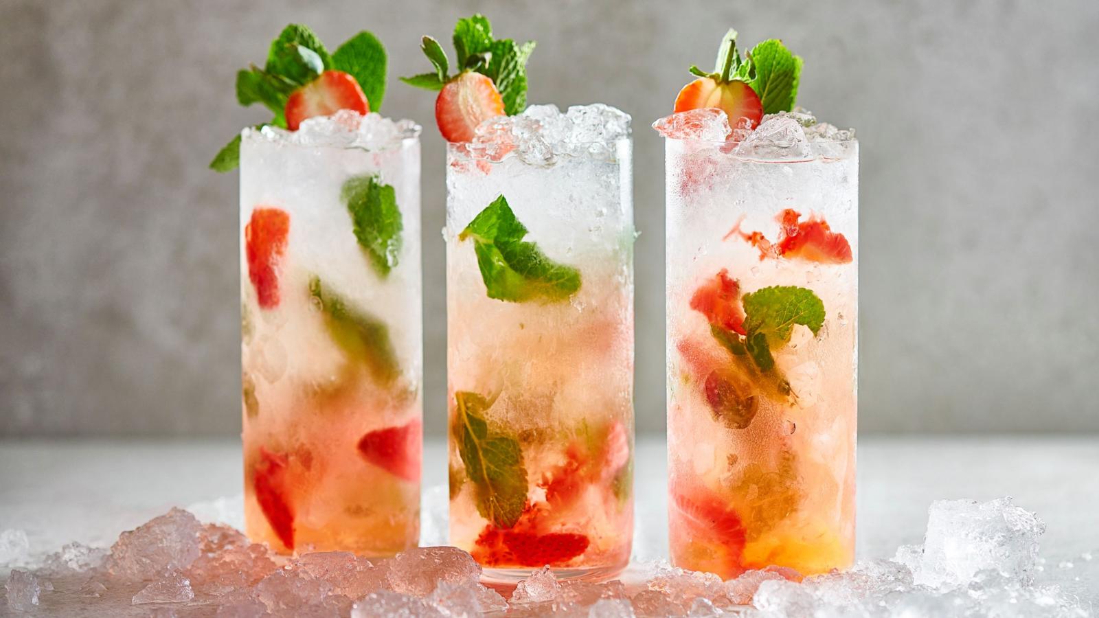 Strawberry mojito