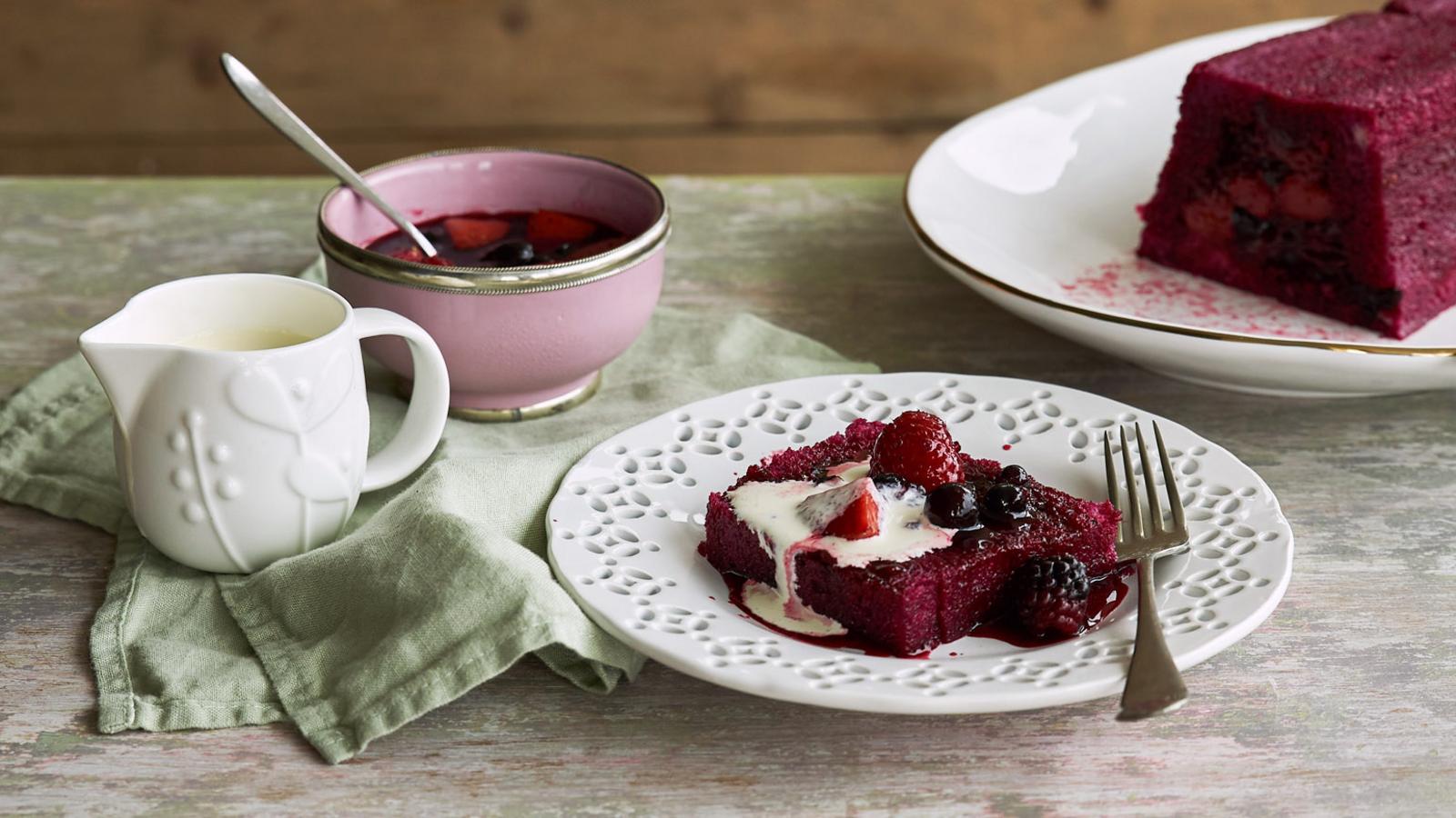 Summer pudding loaf 