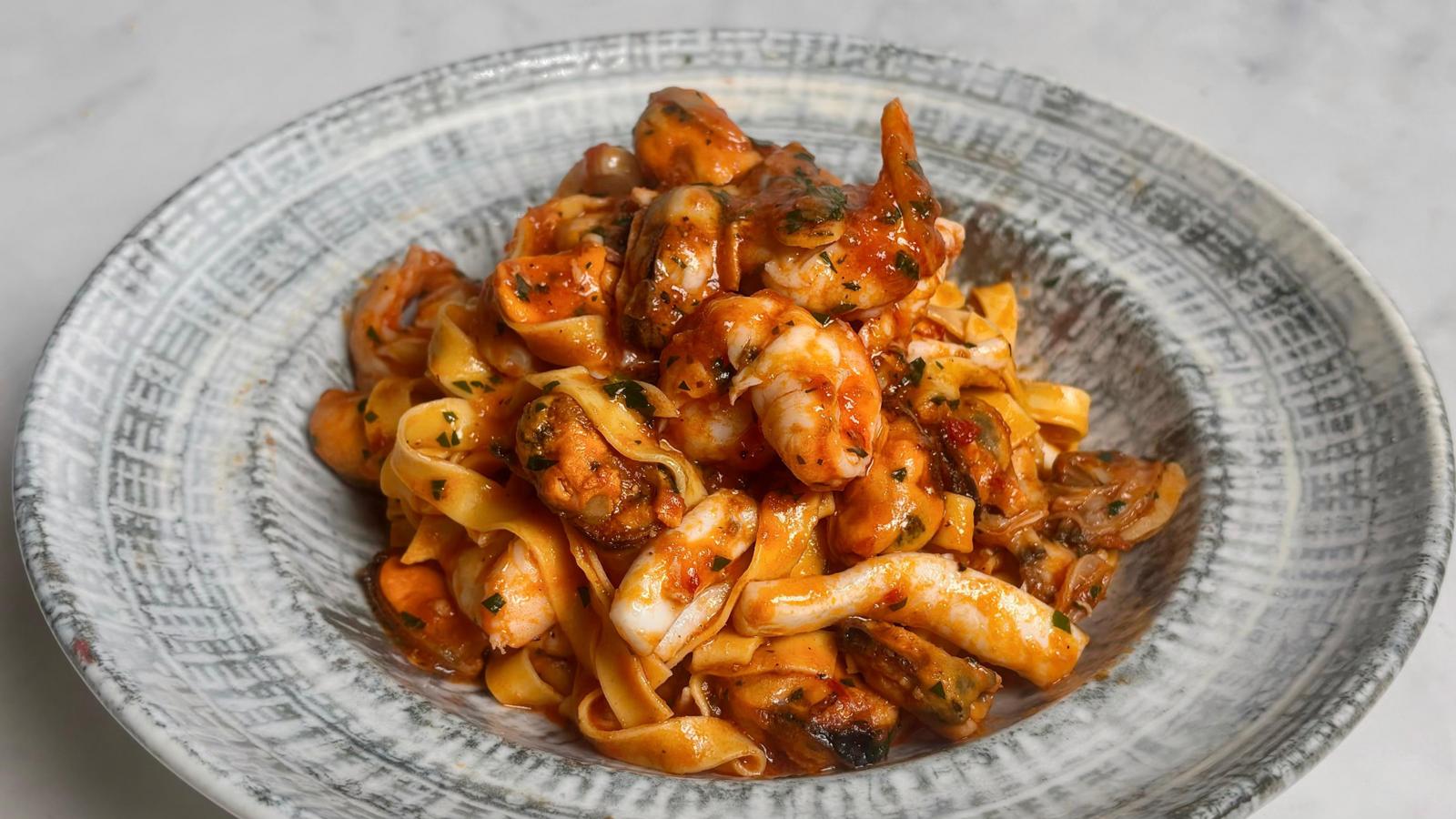 Tagliatelle allo scoglio