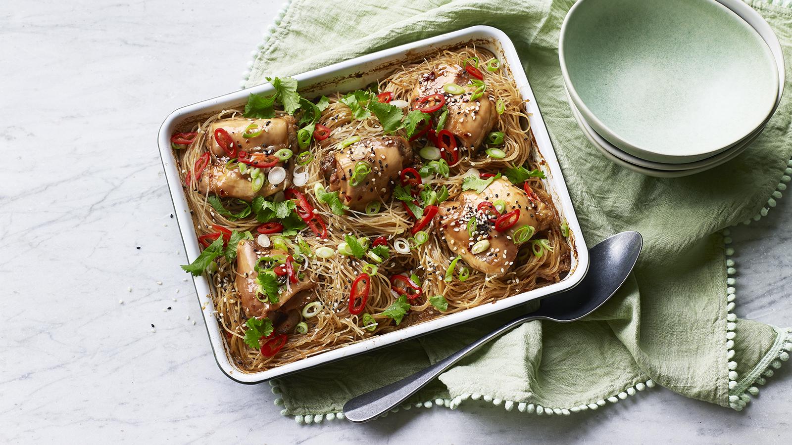 Teriyaki chicken noodles