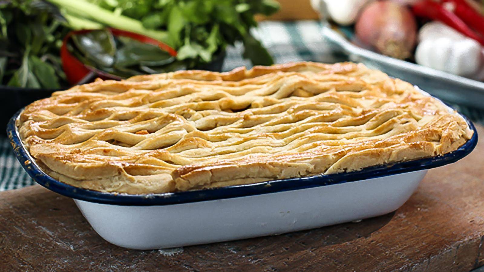 Thai chicken pie